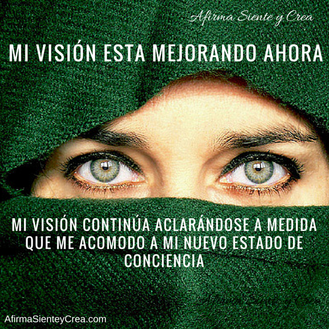 mi visión es perfecta